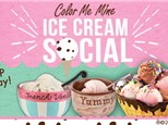 Annual Ice Cream Social on Sunday August 17th