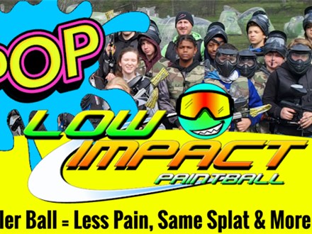 P.O.P. - .50 Cal "Low Impact" Paintball Booking