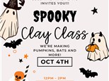 Adult  Halloween Clay Workshop