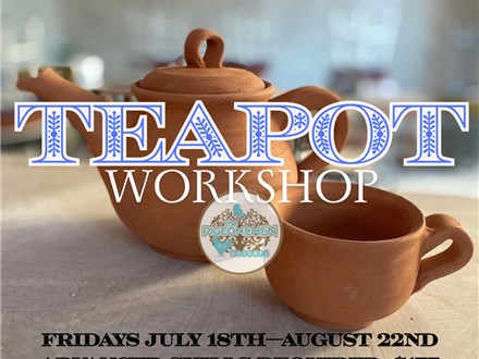 Teapot Workshop-- An Advanced Pottery Wheel Project