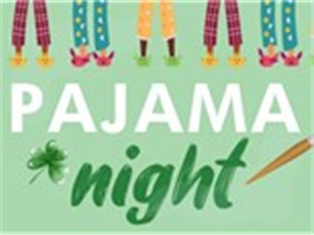 SOLD OUT ... Pajama Night - Friday, February 10th, 5:00-8:00pm. $1 Studio Fee (save $9.00 per paint