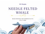 Needle Felted Whale