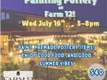 Painting Pottery at Farm 12