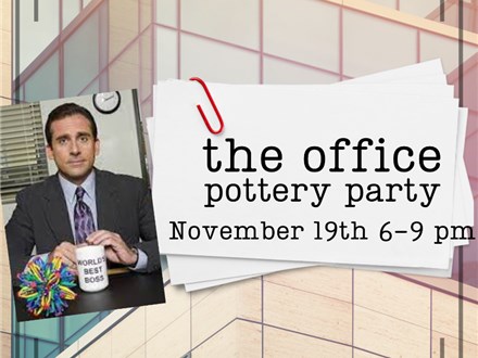 the office pottery party