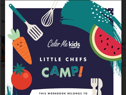 Chef Kids Camp:  July 24th - 27th 