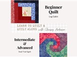 Intro to Quilting/Quilt Along: Log Cabin & Snail Trail Quilts