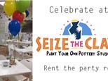 Rent the Party Room at Seize The Clay 