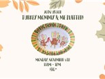 Mommy & Me Turkey Handprint Platter - $10 Nov.4