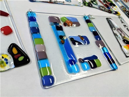 Kids Fused Glass Letter Party Package