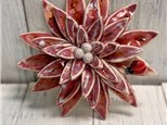 Clay Hand-Building Flower Class, Wednesday April 17th, 6-8pm
