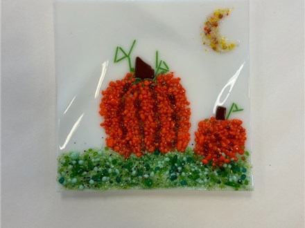 Pumpkin Glass Fusing Class!