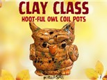 Clay Class - Owl Coil Pots