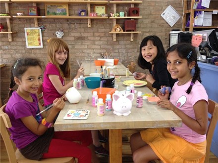 Children's Pottery Painting Party (Ages 3-15 Years)