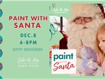 Paint with Santa: Monday, Dec. 8th, 6:00-8:00pm