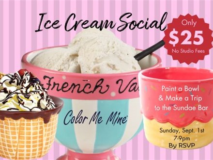 Ice Cream Social - SOLD OUT