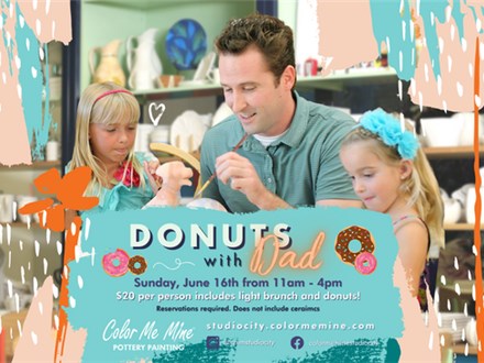 DONUTS WITH DAD - Father's Day 2024 