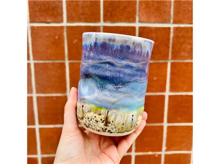 Mt. Washington Fall Drippy Stoneware Mug Night - Oct 23rd