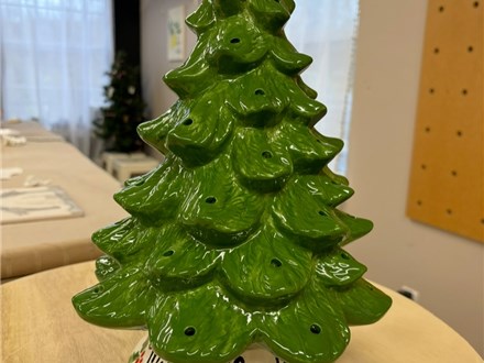 Christmas in July-at Party Art-Ceramic Christmas Trees! Sunday, July 20-2:00-4:00