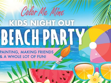 Beach Party Kids Night Out! Friday July 18th 6PM 2025
