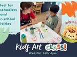 Kids Art class: Wed Oct 16th