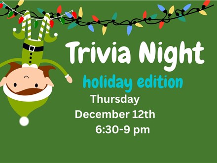 Holiday Trivia at TIME TO CLAY