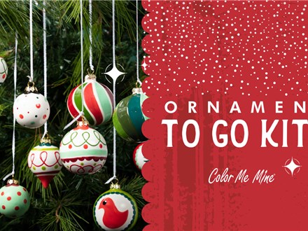 Ornament Painting To-Go kits!