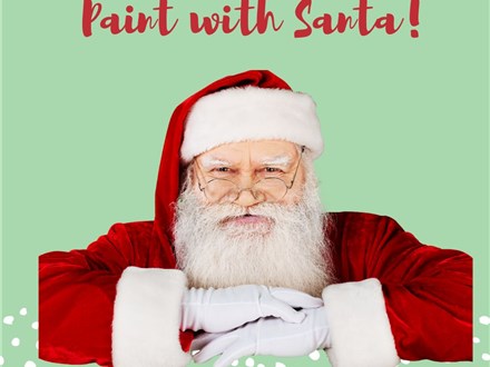 Paint with Santa - December 8th!