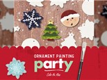 Ornament Painting Party! Saturday, December 3rd @ 10:00am
