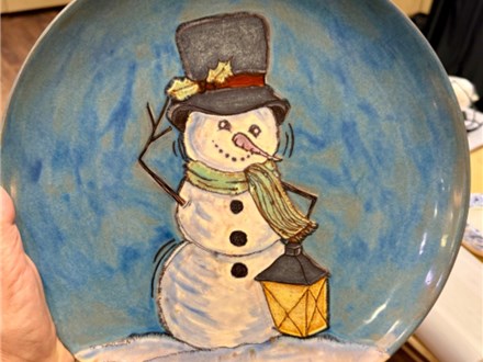 Rustic Snowman Plate, Tuesday, October 22, 2024, 6-8PM