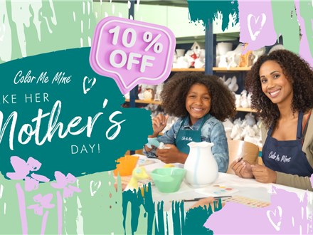Mother's Day Pottery Painting
