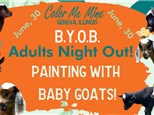Adults Night Out - Painting with Baby Goats - Jun, 30th