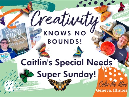 Caitlin's Special Needs Super Sunday ! - Mar, 12th