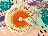 Adult Painting Class - Pumpkin Pie Pun Plate - 10/25 - HENDERSON