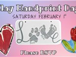 Clay Handprint Day! February 2025