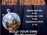 Spooky Terrariums at KILN CREATIONS