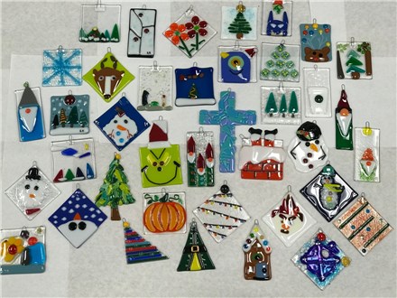 Glass Fused Ornament Oct 14