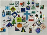 Glass Fused Ornament Oct 14