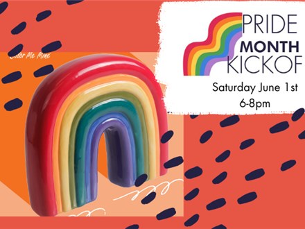 PRIDE MONTH KICKOFF PAINTING PARTY 6/1/24
