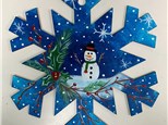 Winter Snowflake  (snowman or penguin) - Friday December 16th 6:30-8:30pm