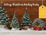 Vintage Christmas Painting Party