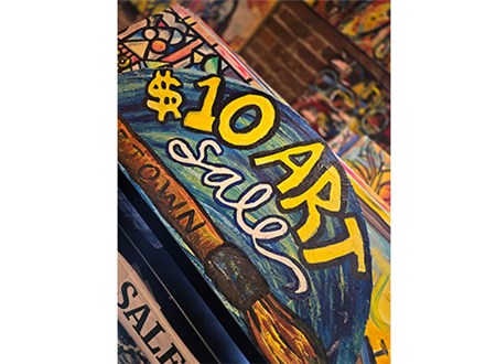 2nd Annual $10 Art Sale 