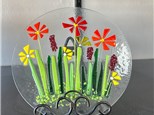 Summer Flowers Glass Class!