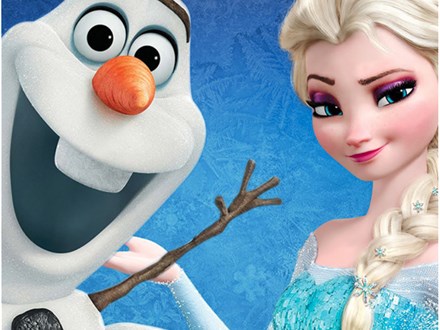Paint with Elsa and Olaf