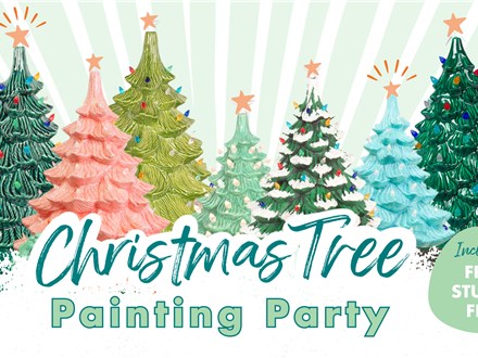 Holiday Tree Painting Party 2025 Holiday Tree Painting Party 2025