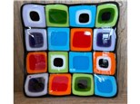 Bel Air Adult Glass Fused Geometric Dish - Oct 15th