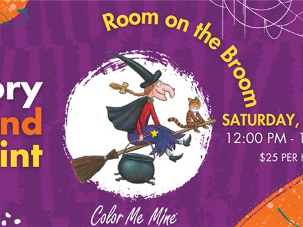 Room on the Broom Story & Paint - October 12