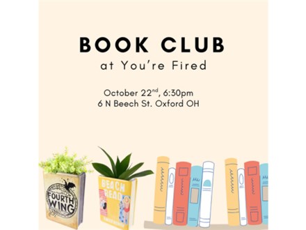 Book Club Night at You're Fired