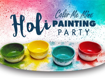 Holi Painting Party! Saturday March 15th @ 11:30am