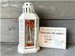 You Had Me at Merlot - Fall Lantern - Fused Glass - Oct 12th - $68