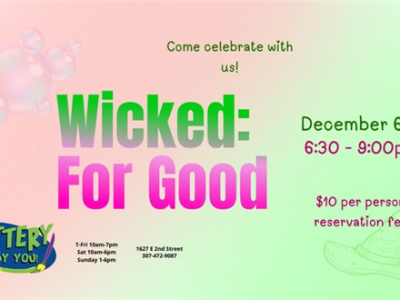 Wicked: For Good at Pottery By You!